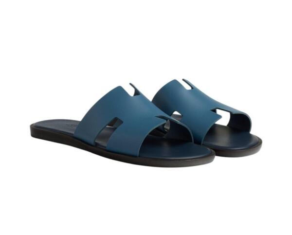Hermes Izmir sandal Bleu Turquin Marine image 1