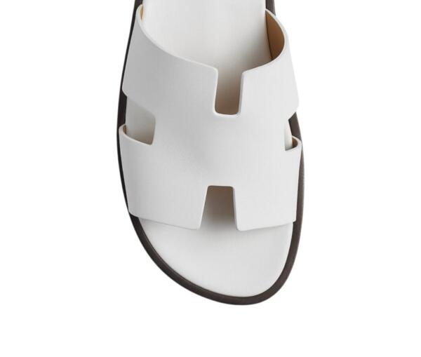 Hermes Izmir sandal Blanc image 2