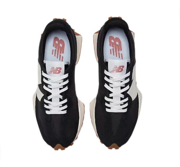 New Balance 327 - Black White Gum image 3