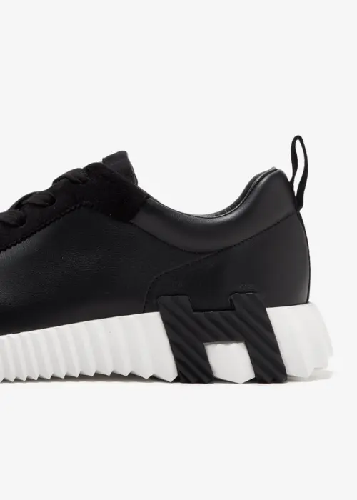Hermes Bouncing sneaker - Black and White image 5