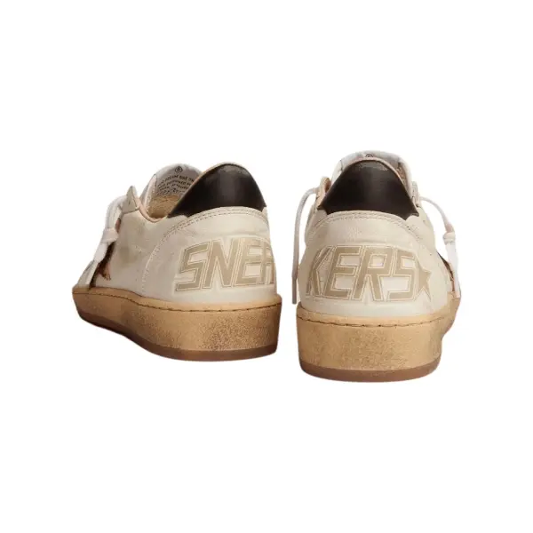 Golden Goose Ball Star with leopard print pony skin star and black heel tab image 2