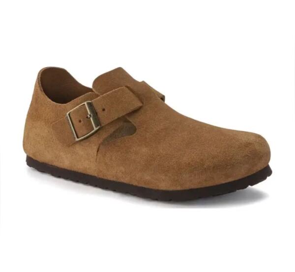 Birkenstock London - Suede Leather Mink image 4