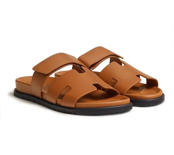Hermès  Chypre Sandal - Naturel Calfskin Leather image 1