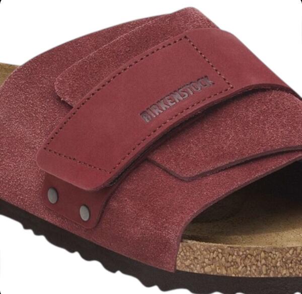 Birkenstock Kyoto Nubuck Leather/Suede - Zinfandel image 3
