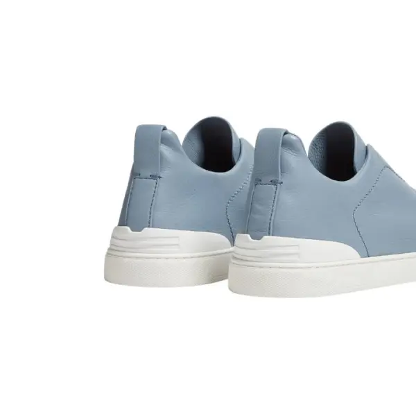 LIGHT BLUE TRIPLE STITCH™ SECONDSKIN SNEAKERS Light Blue image 2