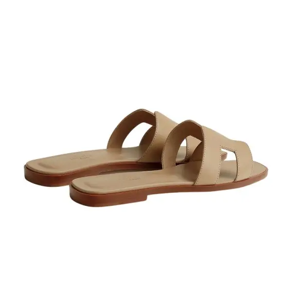 Hermes Oran Sandal Beige/Lin image 1