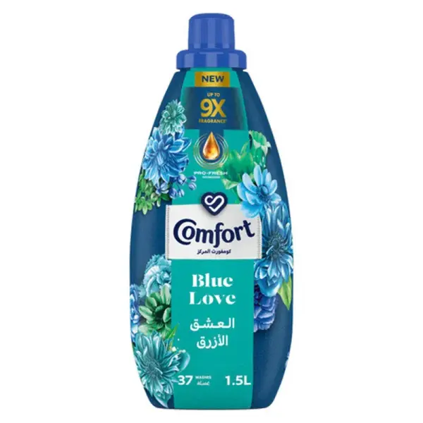 كومفورت بلو لاف منعم الأقمشة 1.5 لتر image 0