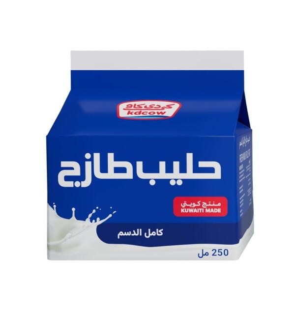 حليب بقري كي دي كامل الدسم 1/4 لتر image 0