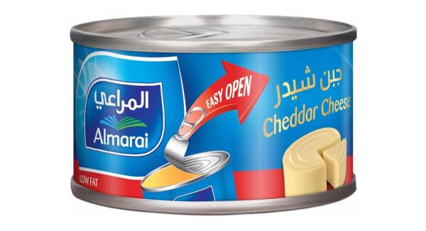 المراعي جبنة شيدر قليلة الدسم، 56 غرام image 0