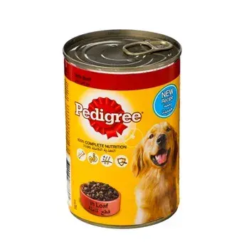 بيديجري لحم بقر بالقطع للكلاب  400جم image 0