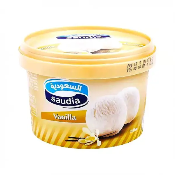 السعودية آيس كريم تب بالفانيليا 500 مل image 0