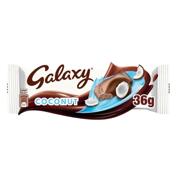 جالكسي شوكولاتة بجوزالهند 36 غم image 0