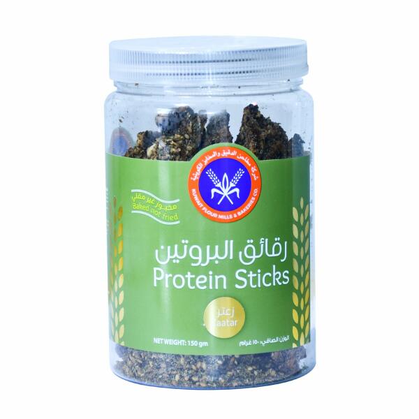 شركة مطاحن الدقيق الكويتية رقائق البروتين بالزعتر، 150 جرام image 0