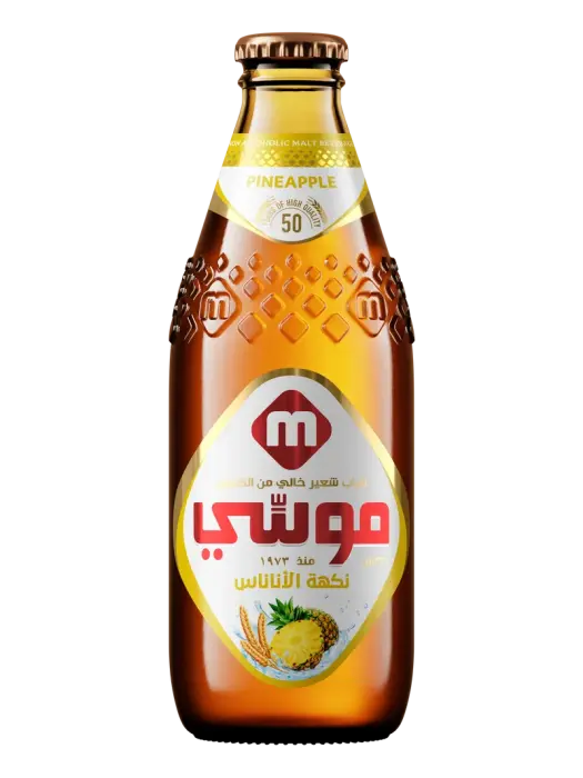موسي مشروب شعير بالأناناس 330 مل image 0