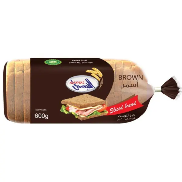 خبز الفيصل بني 600 جرام image 0