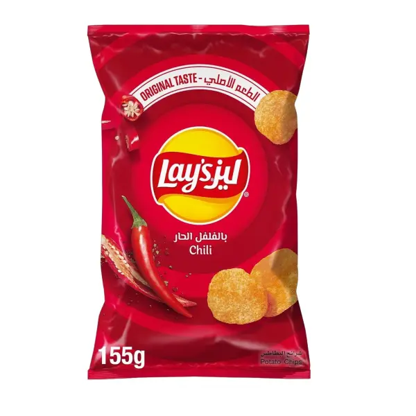 ليز رقائق بطاطا تشيلي، 155غم image 0