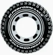 Intex - Swimming tube Giant car tyre 91cm 36, Black image 0