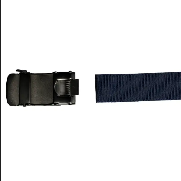 Classic Outdoor Nylon Belt (Blue)  – Automatic Buckle – Cut to Fit 135 cm image 6