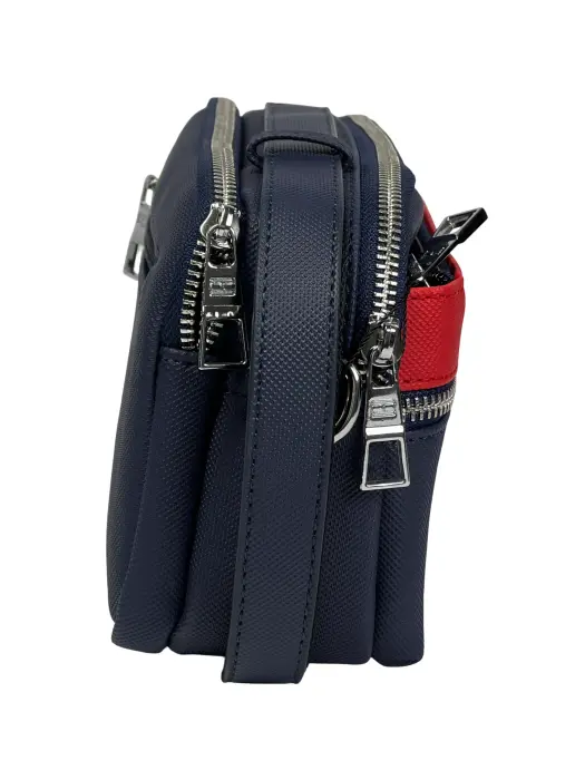Classic men's handbag with a crossbody strap image 4