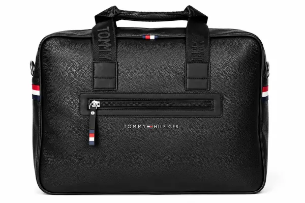 Tommy Hilfiger Black Laptop Bag image 0