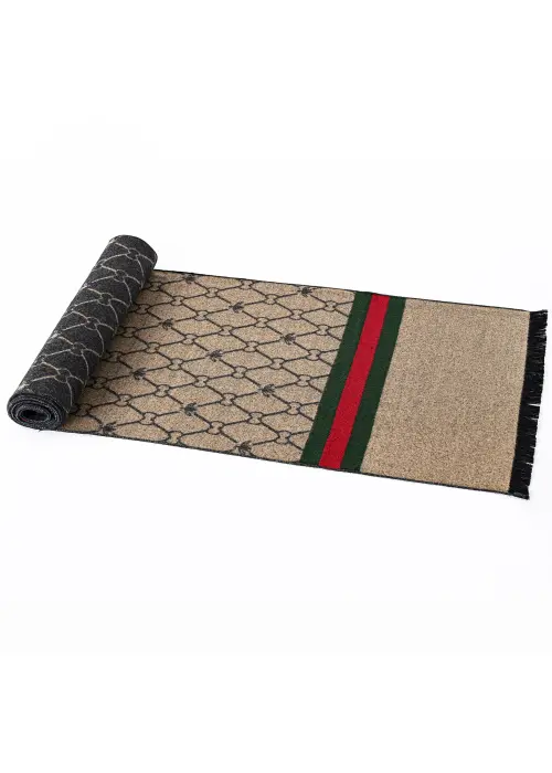 Reversible  Wool Scarf – Grey image 3