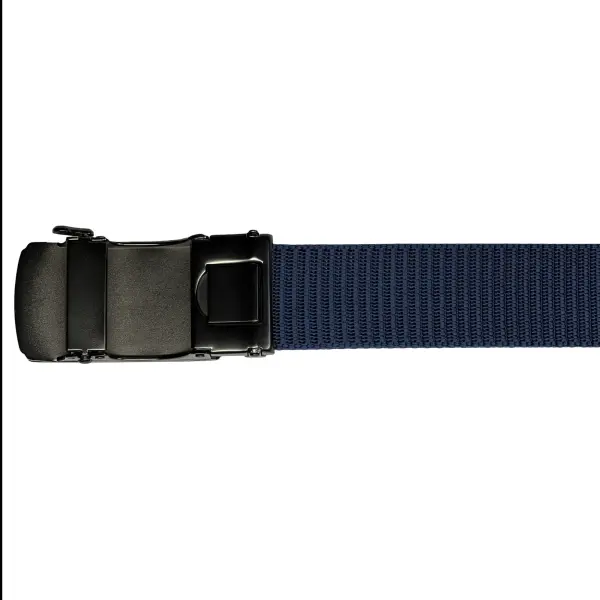 Classic Outdoor Nylon Belt (Blue)  – Automatic Buckle – Cut to Fit 135 cm image 5