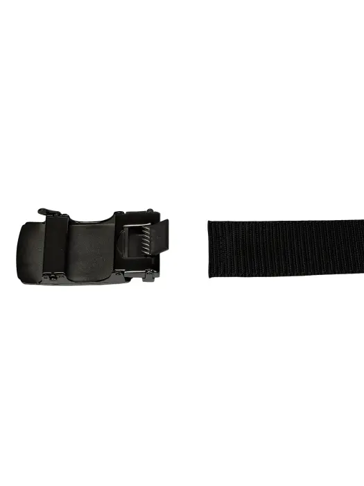 Classic Outdoor Nylon Belt (Black)  – Automatic Buckle – Cut to Fit 135 cm image 6