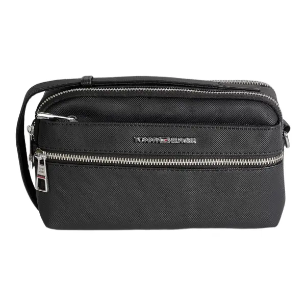 Classic men's handbag with a crossbody strap image 3