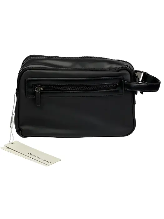 Classic men's handbag with a crossbody strap image 4