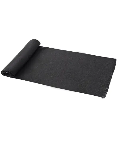 Reversible  Wool Scarf – Grey image 3