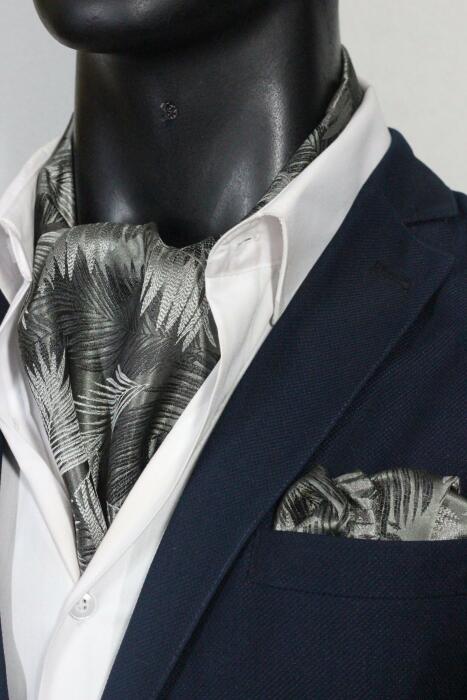 Grey Ascot Floralf with Hanky image 0