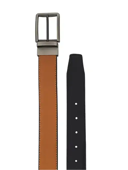 Classic Reversible Leather Belt (Black & Havan) image 1