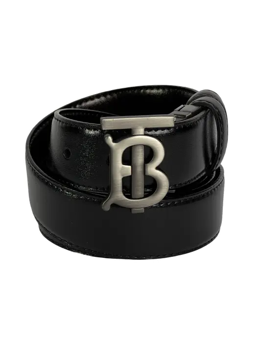 Classic Reversible Polished Leather Belt (Black & Brown) image 0