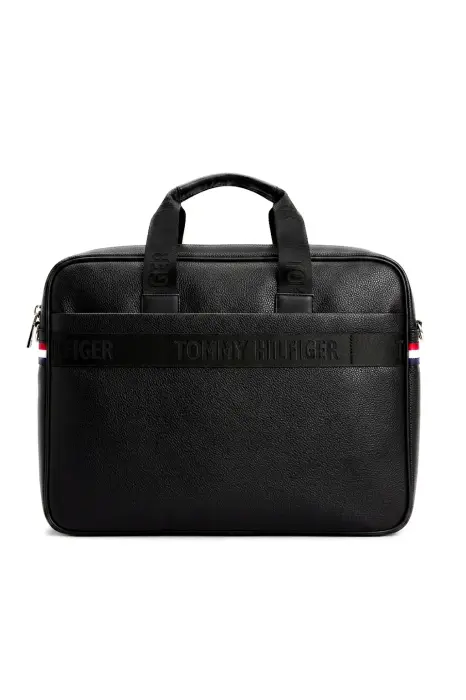 Tommy Hilfiger Black Laptop Bag image 1