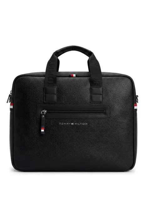 Tommy Hilfiger Black Laptop Bag image 4