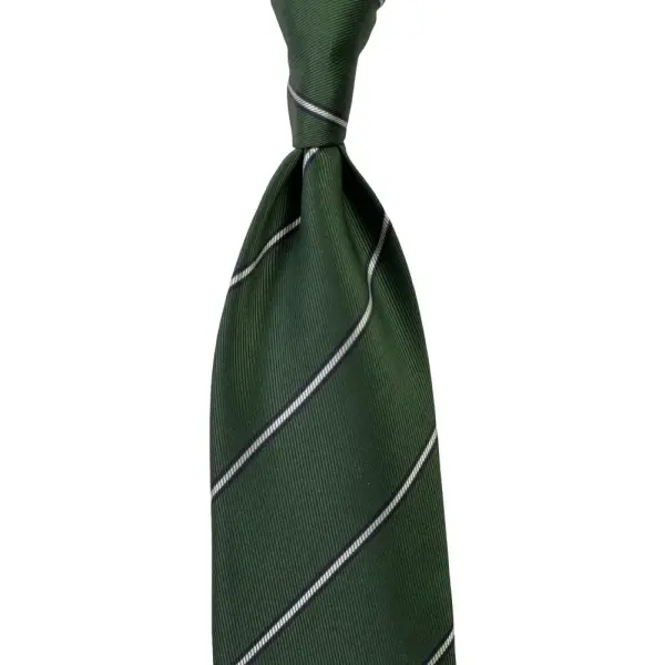 Stripe Jaquard Neck Tie With Hanky Regular 8.5 cm image 2