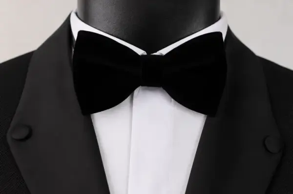Formal Black Bow Tie image 0