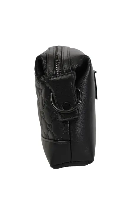 Classic men's handbag with a crossbody strap image 3
