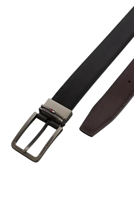 Classic Reversible Leather Belt (Black & Brown)  image 2