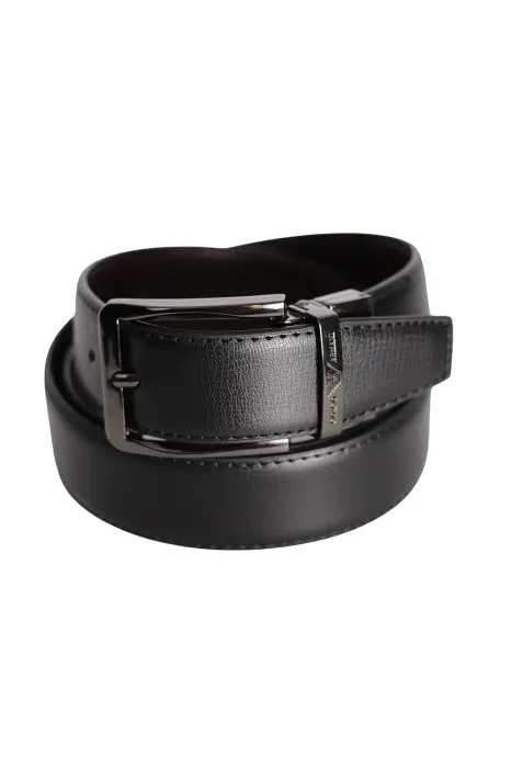 Classic Reversible Leather Belt (Black & Brown)  image 0