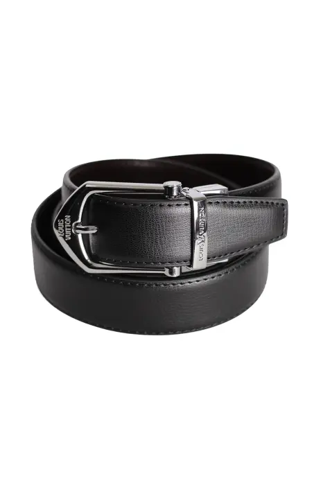 Classic Reversible Leather Belt (Black & Brown)  image 0