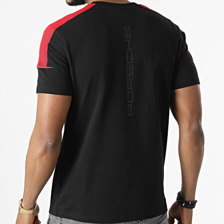 Porsche Motorsport Men's Black Fanwear T-Shirt image 2