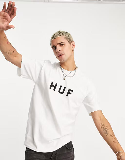 HUF White T-Shirt image 1