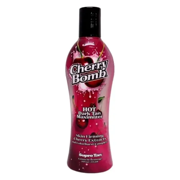 Supre Cherry Bomb Red Hot Dark Tanning Lotion image 0