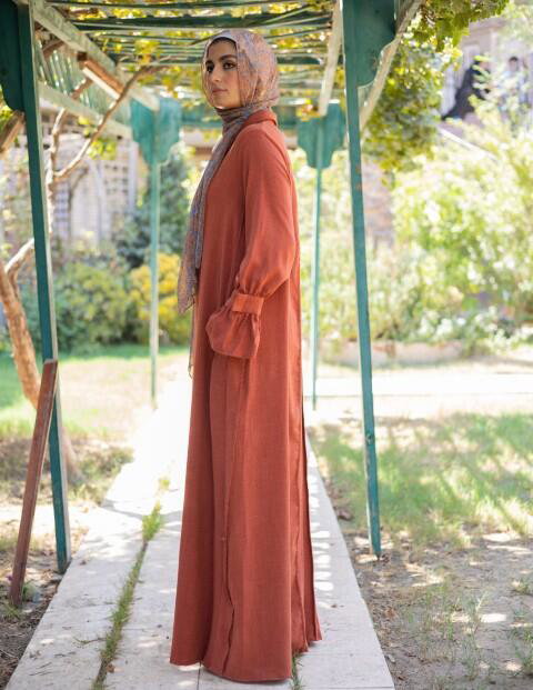 orange dress image 7
