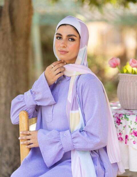 Mauve dress image 5