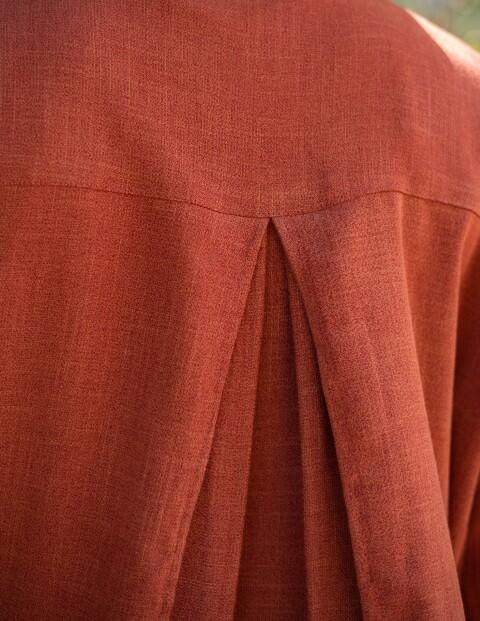 orange dress image 8