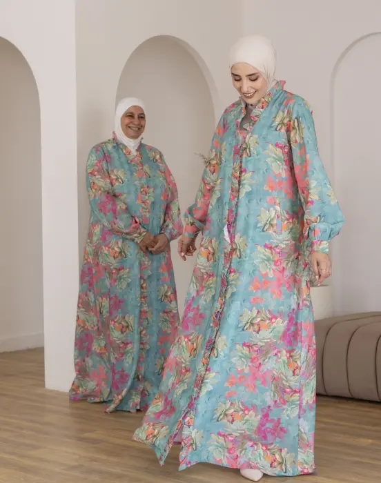 Floral Abaya  image 2