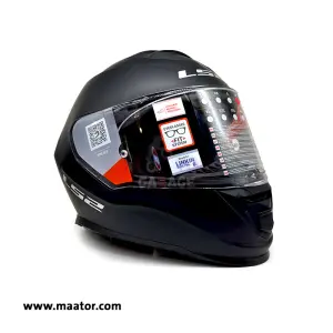 خوذة LS2 Storm II Matt Black image 0