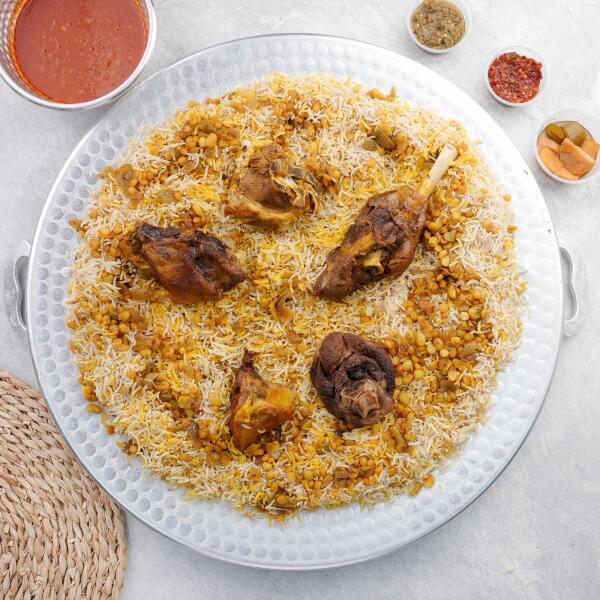 صينية مجبوس لحم كويتي اصلي ل 5 اشخاص image 0